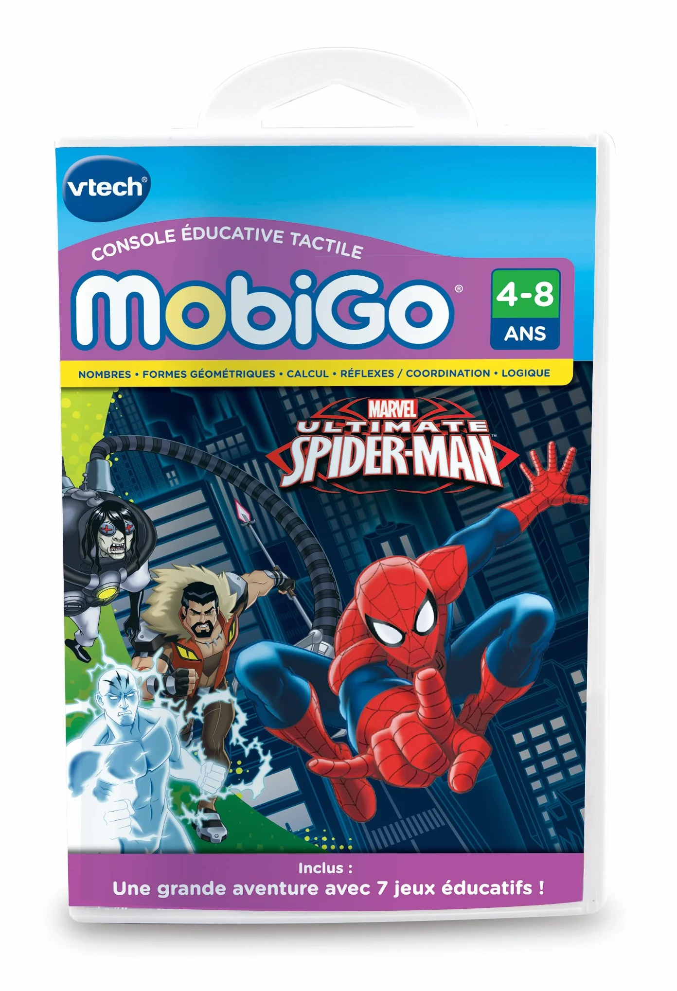 VTech Mobigo Spiderman Jeu Educatif Electronique