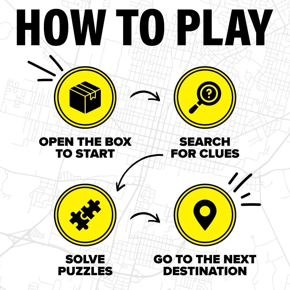 Outdoor Escape Room – Pittsburgh – East Allegheny I Escape The City I Multi-Player Mystery Hunt I Jeu de puzzle interactif pour votre ville