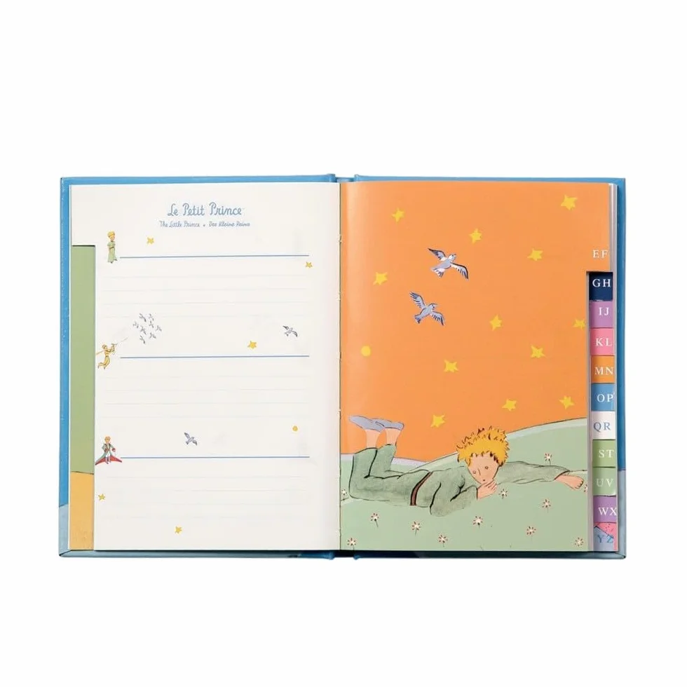 Petit Jour Le Petit Prince Carnet d'adresses 9x12,5cm