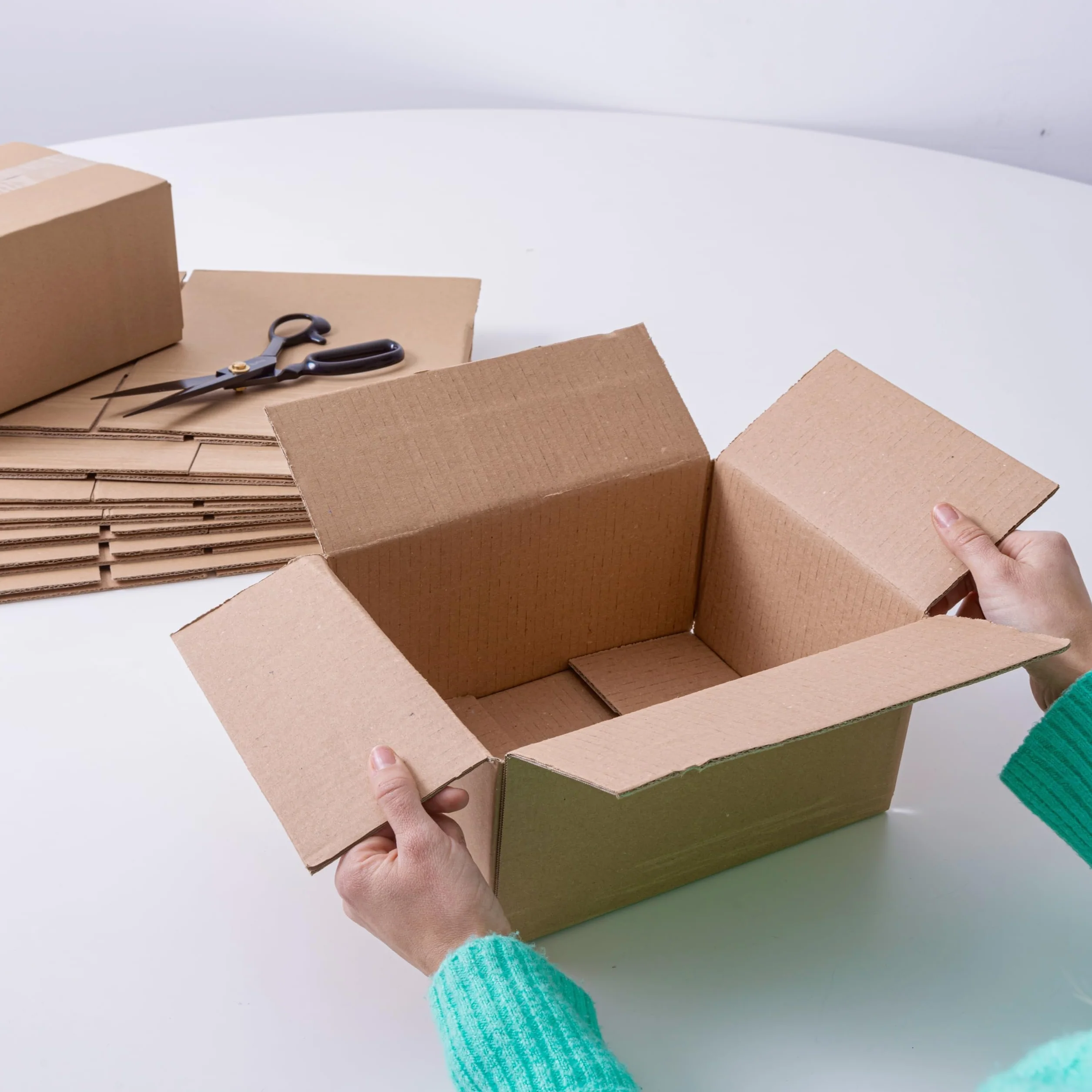 IPEA Boîtes en Carton 25 x 18 x 12 cm 10 Pièces pour Expéditions E-Commerce Emballage