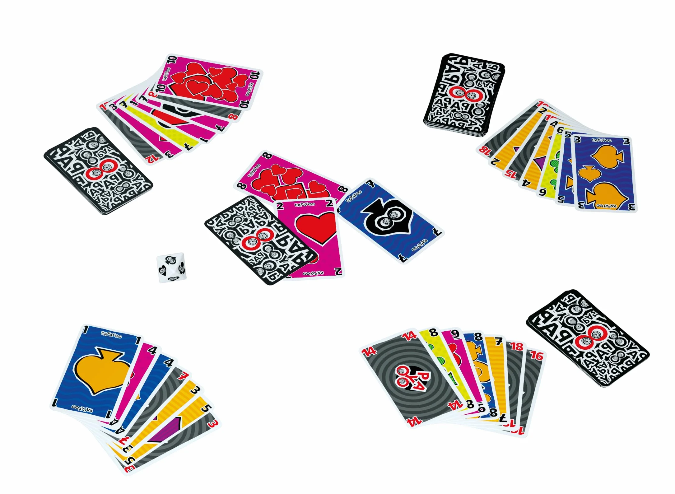 GIGAMIC Papayoo Jeu de cartes tactique 3-8 joueurs 30 min Version Française