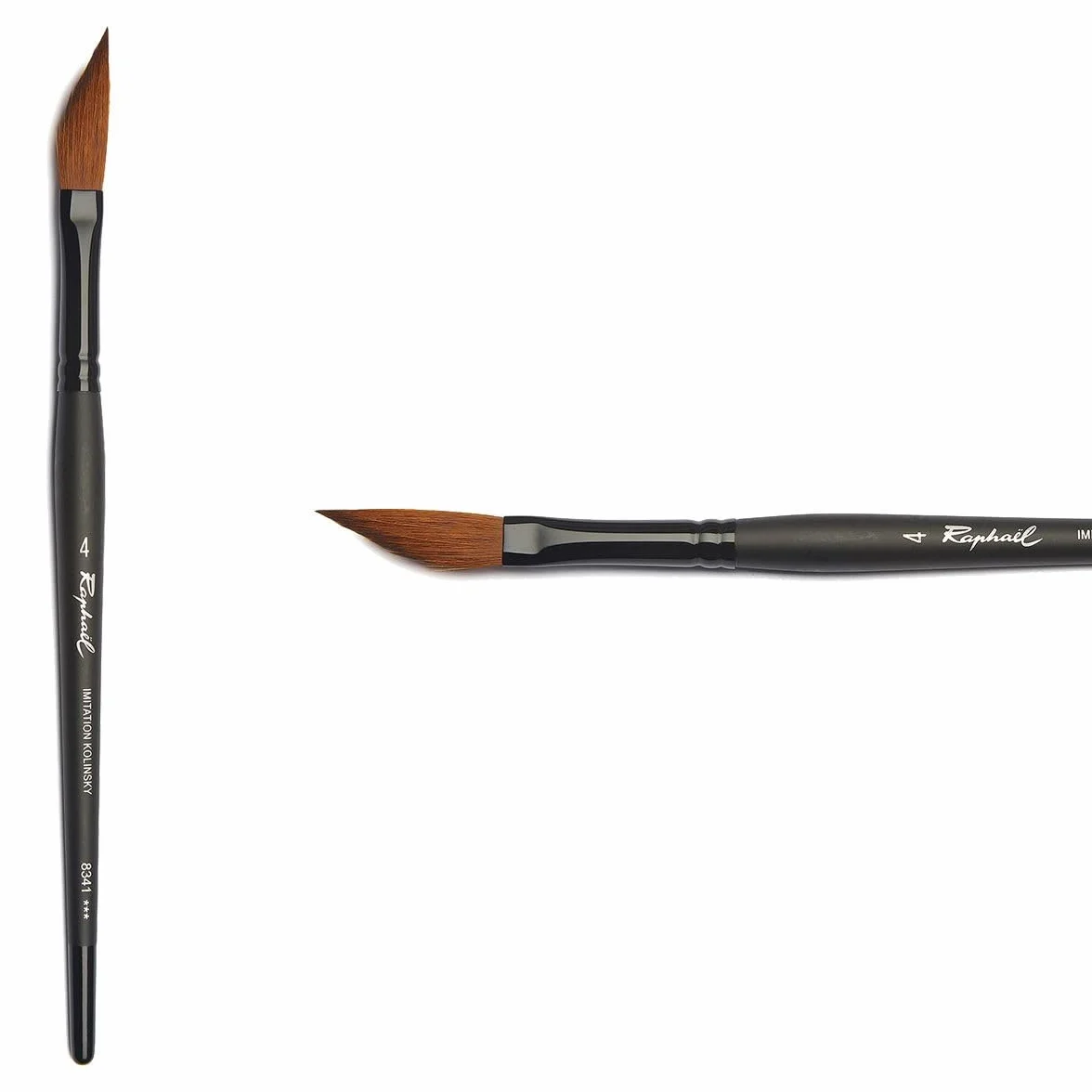Raphael Innovative Synthetic Kolinsky Brush, Dagger 4
