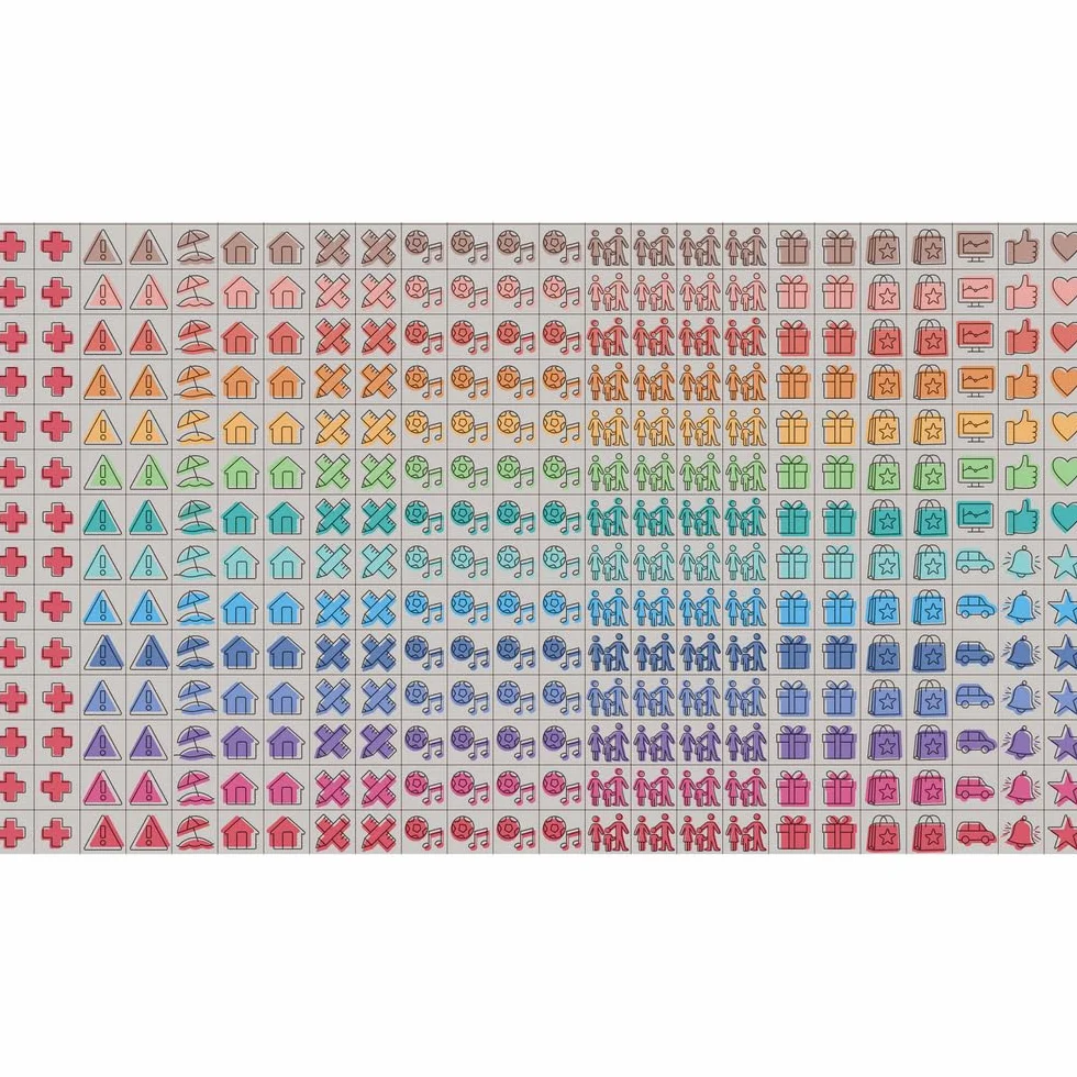 Calendrier Oxford Famille Scolaire 16 Mois 30x30cm 2025-2026 Bleu