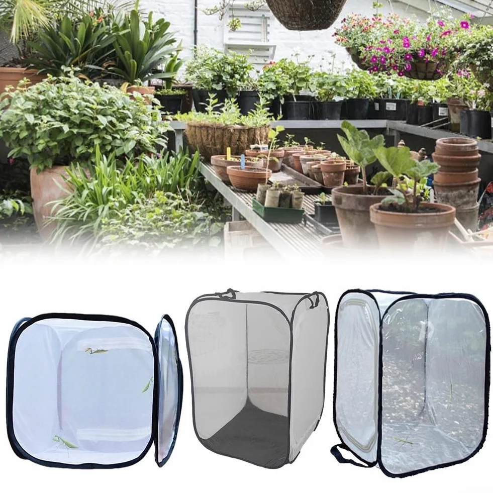 Boîte de croissance pour plantes avec boîtier papillon 30 x 30 x 30 cm