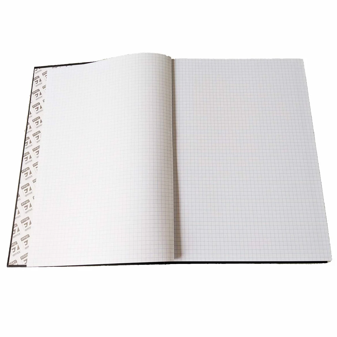 Registre 31x21 cm 300 pages Quadrillé 5x5 Couverture Papier finition toilée EZ Office