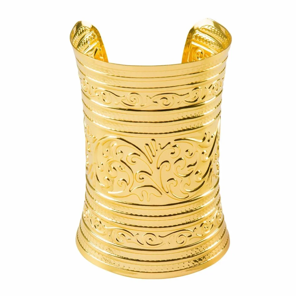 Boland Bracelet trésor du Nil bijou fantaisie en or pour costumes de carnaval
