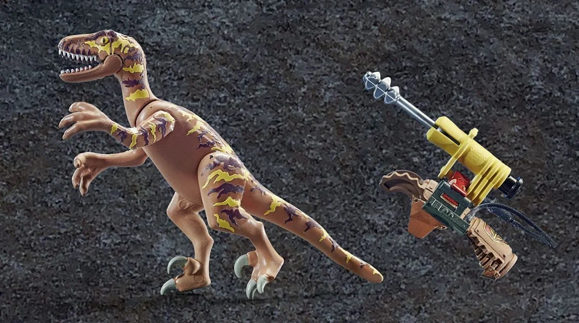 Playmobil 71264 Deinonychus Guerriers Dino Rise avec Canon pivotant Dinosaure 5 Ans