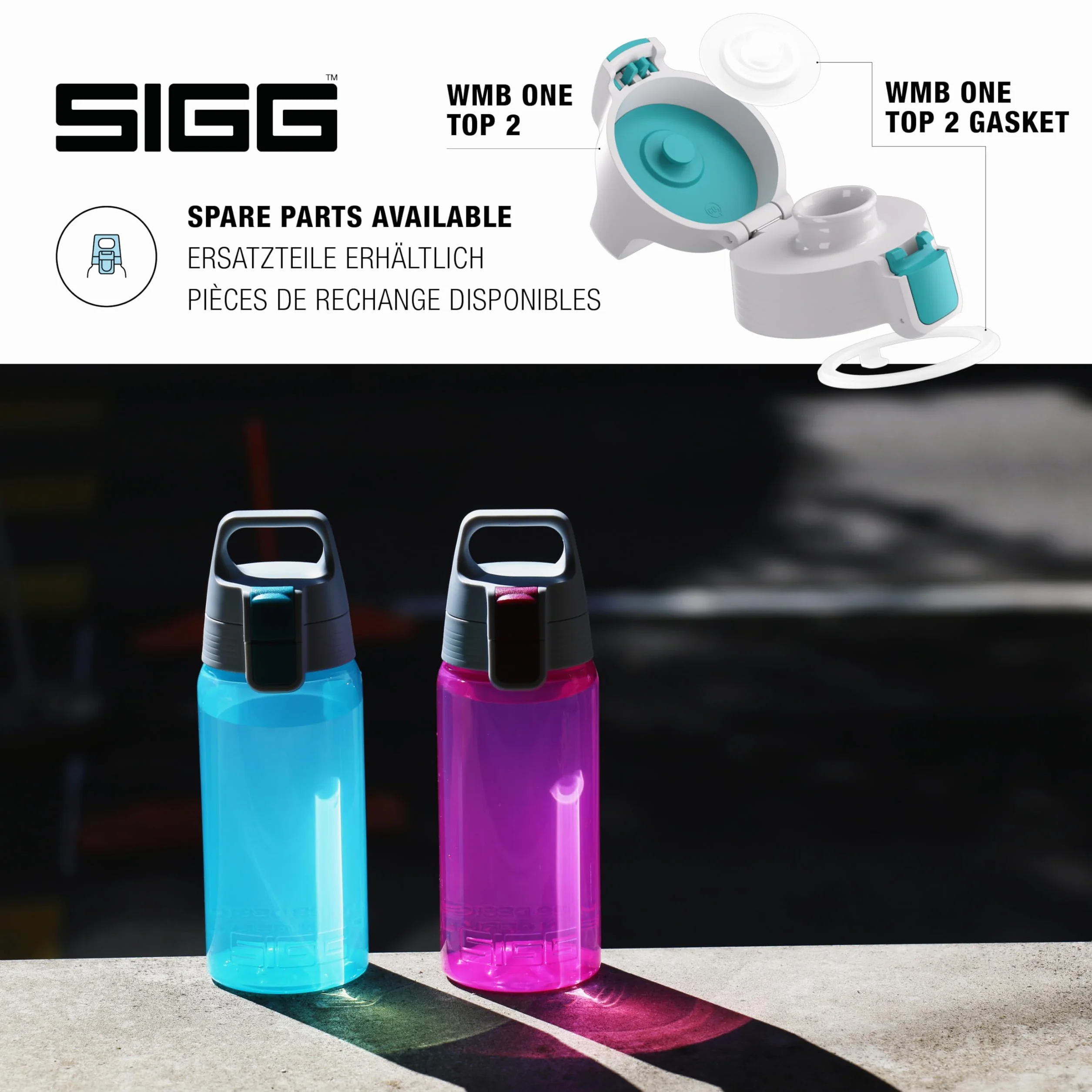 Sigg Gourde Enfant Viva One 0,5L Sans BPA Étanche