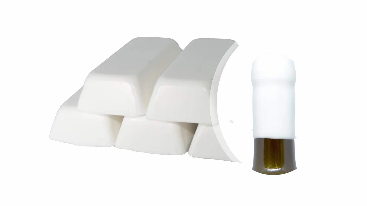 Cire Souple Blanche 500 g pour sceller Bouteilles de vin