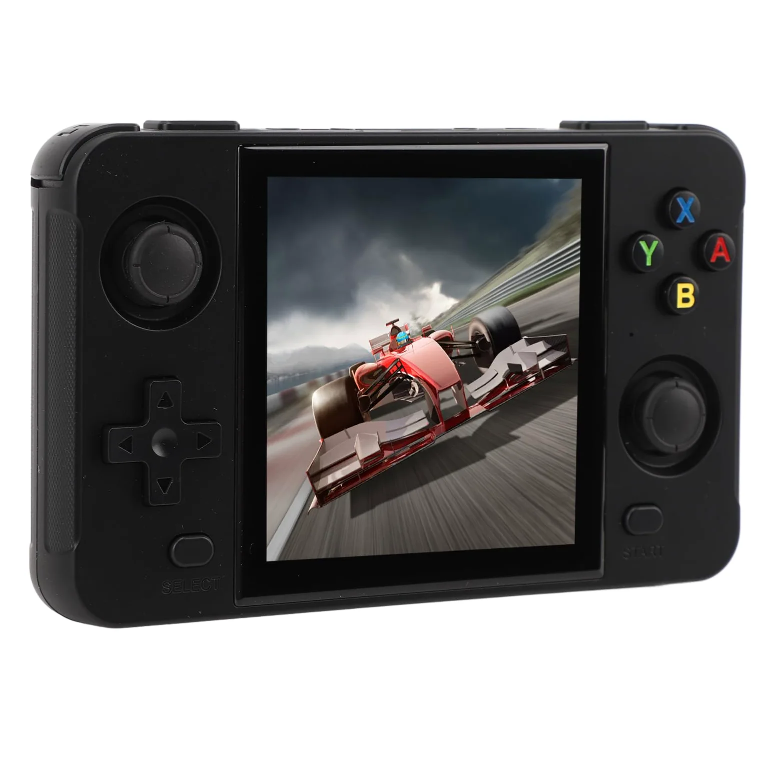 KIMISS Console de Jeu Portable Dua Stick avec écran IPS de 4 Pouces, Deux Cartes Mémoire, Batterie 4000mAh, Sortie TV HD, Prise en Charge sans Fil 2,4 GHz et Multijoueur en Ligne (Black)