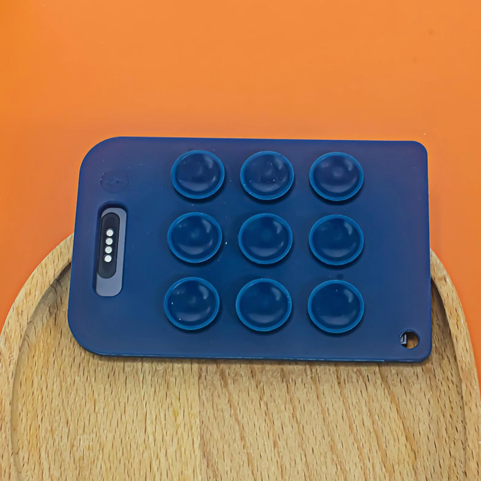GIOPUEY Étui Compatible avec PLAUD Note Pro AI Voice Recorder, Coque Silicone Antichoc - Bleu foncé