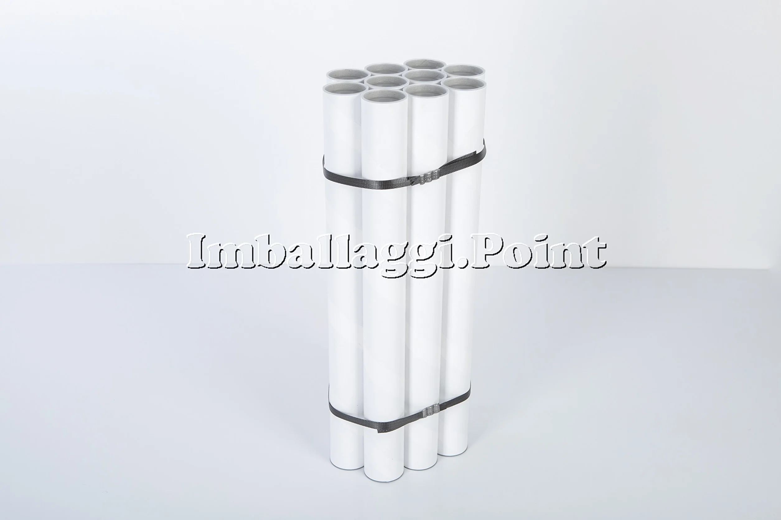 LOT DE 10 TUBES POSTAUX EN CARTON 750MM X 60MM AVEC BOUCHONS EXPÉDITION EMBALLAGE CYLINDRE
