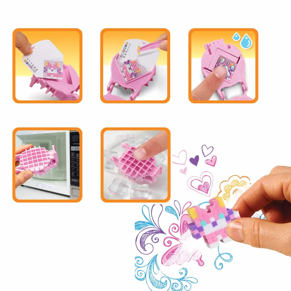 Bandai Pretty Pixels Krazy Pixels Fabrique à gommes Set de démarrage Animaux