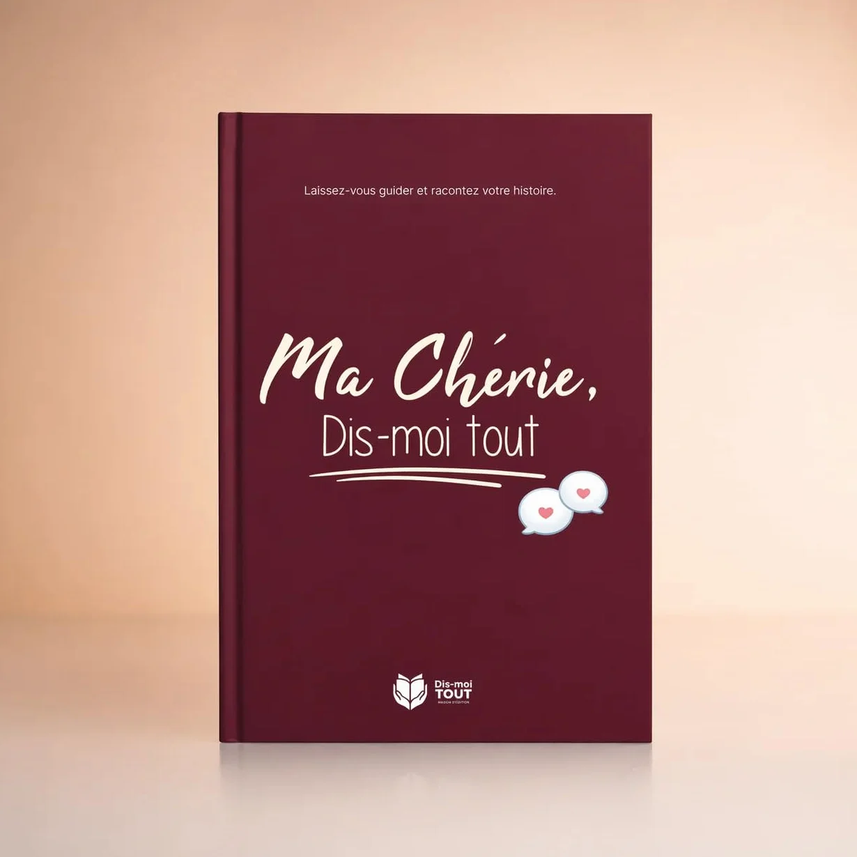 Livre de Questions sur l'Histoire et les Souvenirs du Couple, Couverture Cartonnée, 21 x 29,7 cm, 80 Pages