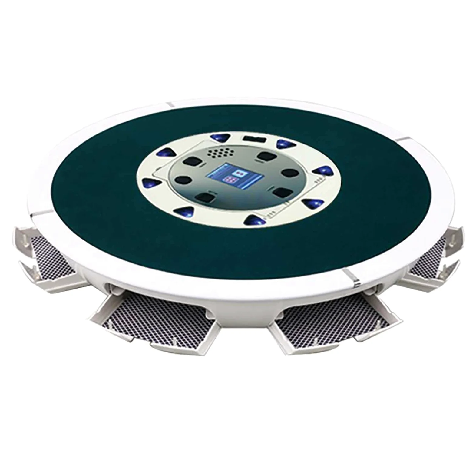 Mélangeur automatique de cartes, distributeur de cartes électrique portable, prend en charge 1 à 8 joueurs pour jouer en même temps et la plupart des règles de poker, prend en charge la programmation