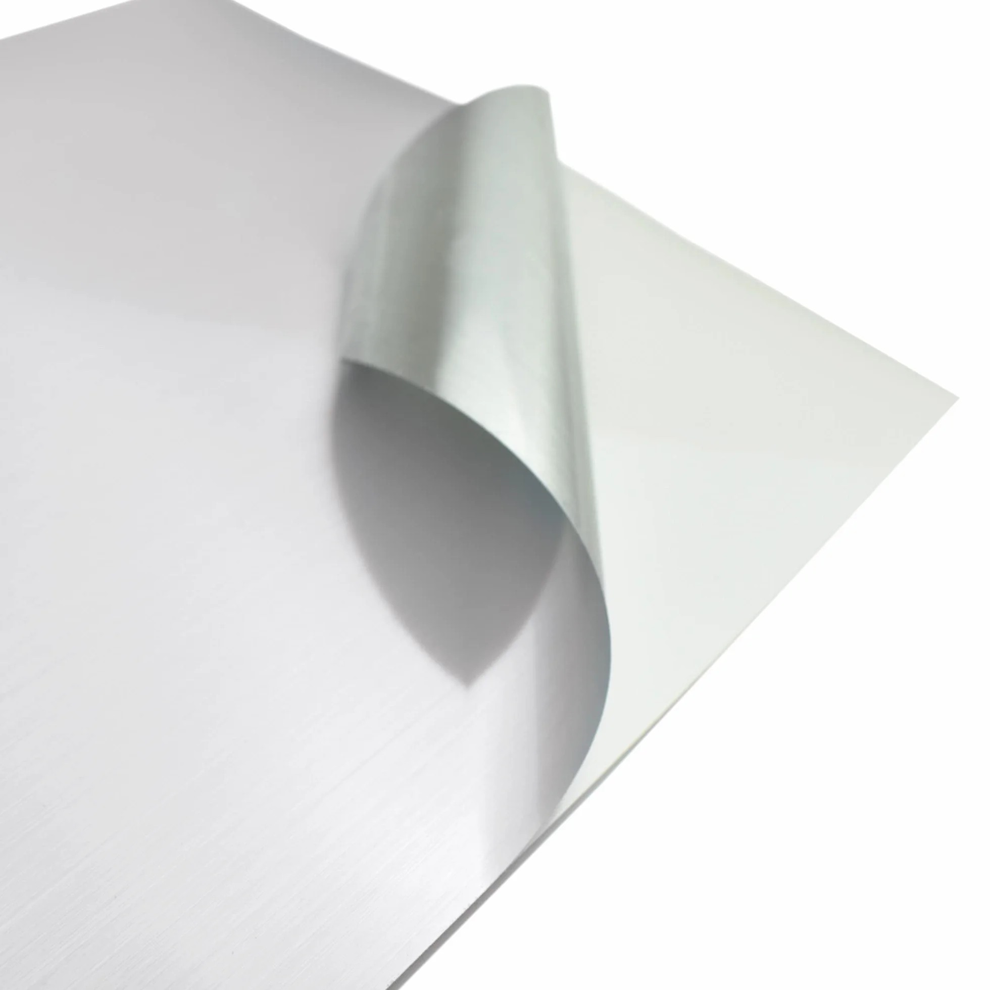 Feuilles d'autocollants en vinyle argenté brossé A4 Evergreen Goods™ | Imperméables, imprimables pour Cricut