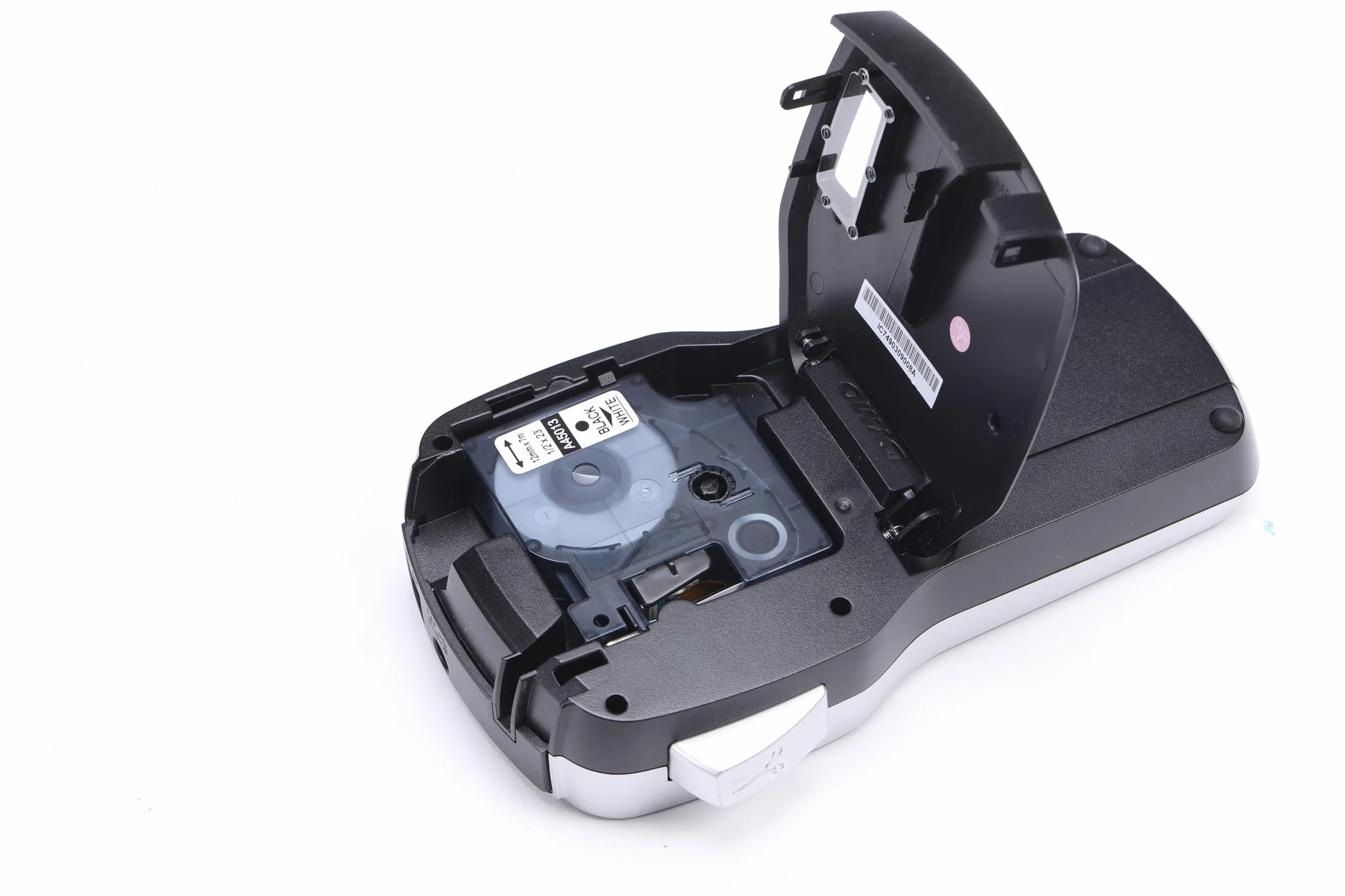 Aken A45013 Ruban Compatible Dymo D1 12mm x 7m Noir sur Blanc Cartouche