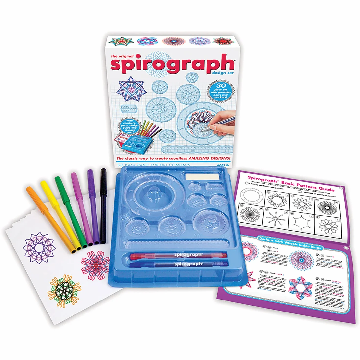 Spirograph Ensemble design - Dessins créatifs - À partir de 8 ans
