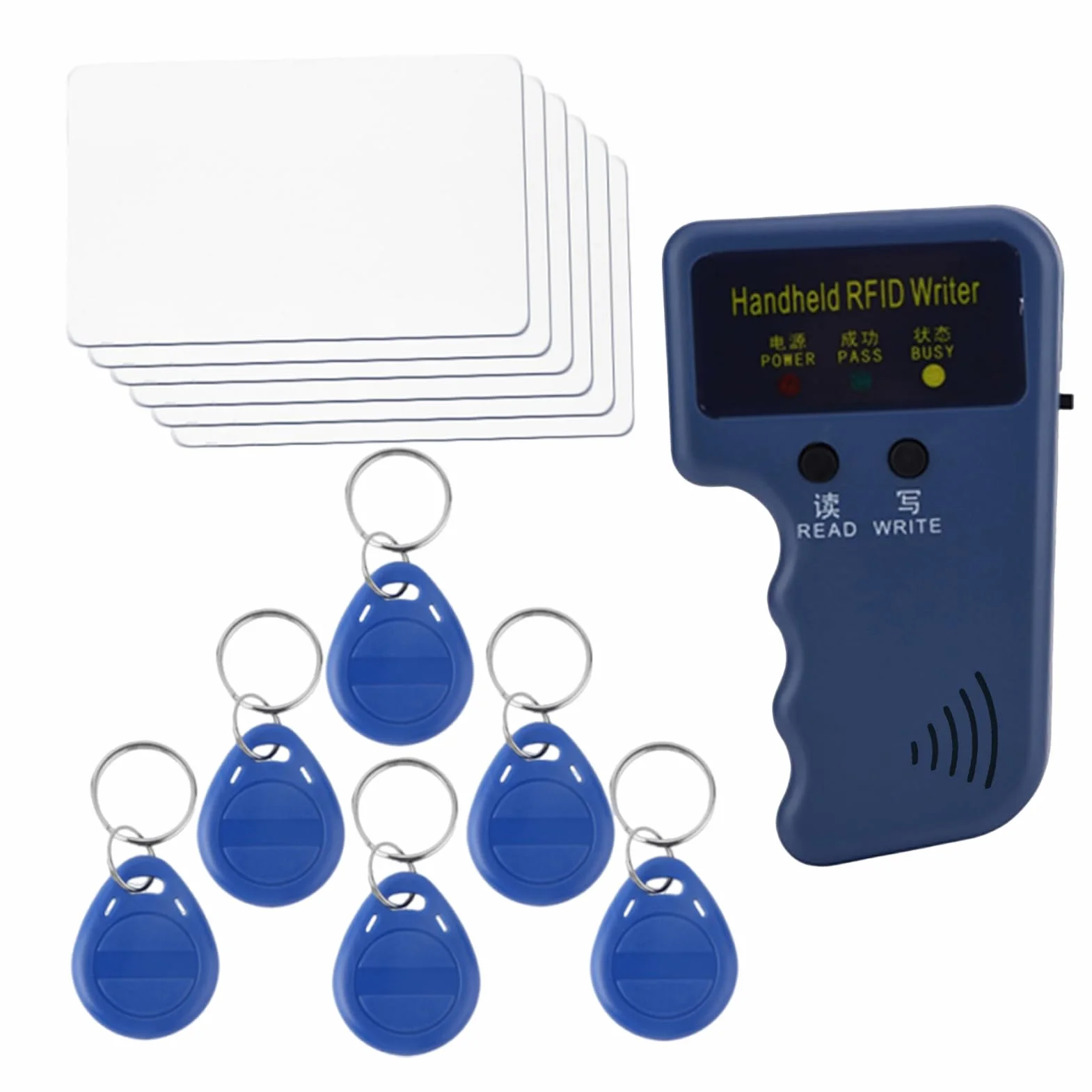 Lecteur duplicateur carte identification portable 125 kHz haute performance copieur cartes stationnement