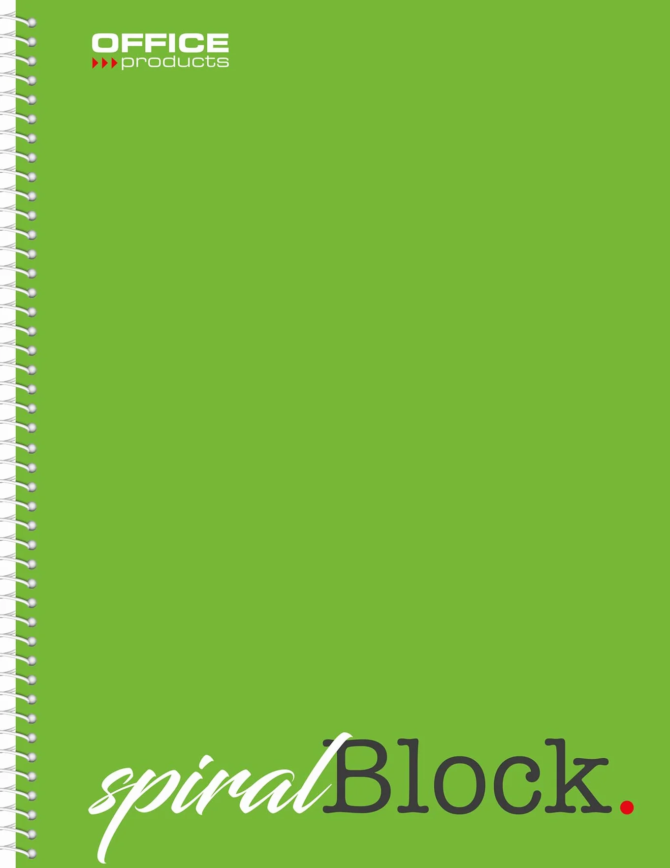 Bloc-notes A5 à carreaux OFFICER PRODUCTS lot de 10 100 feuilles 200 pages