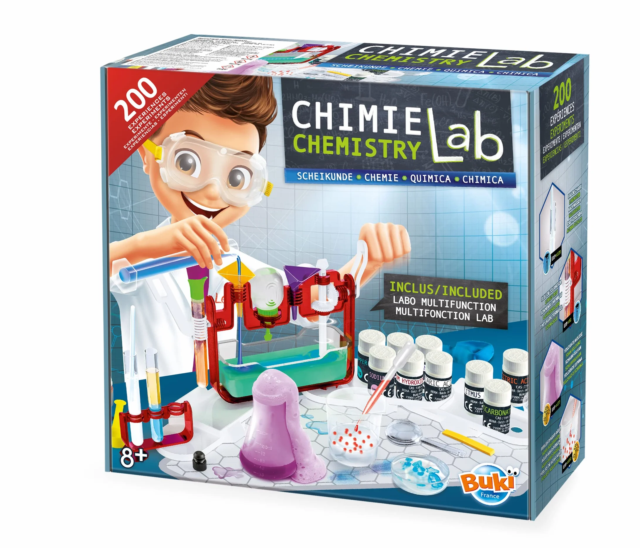 Buki 8364 Chimie lab 200 expériences