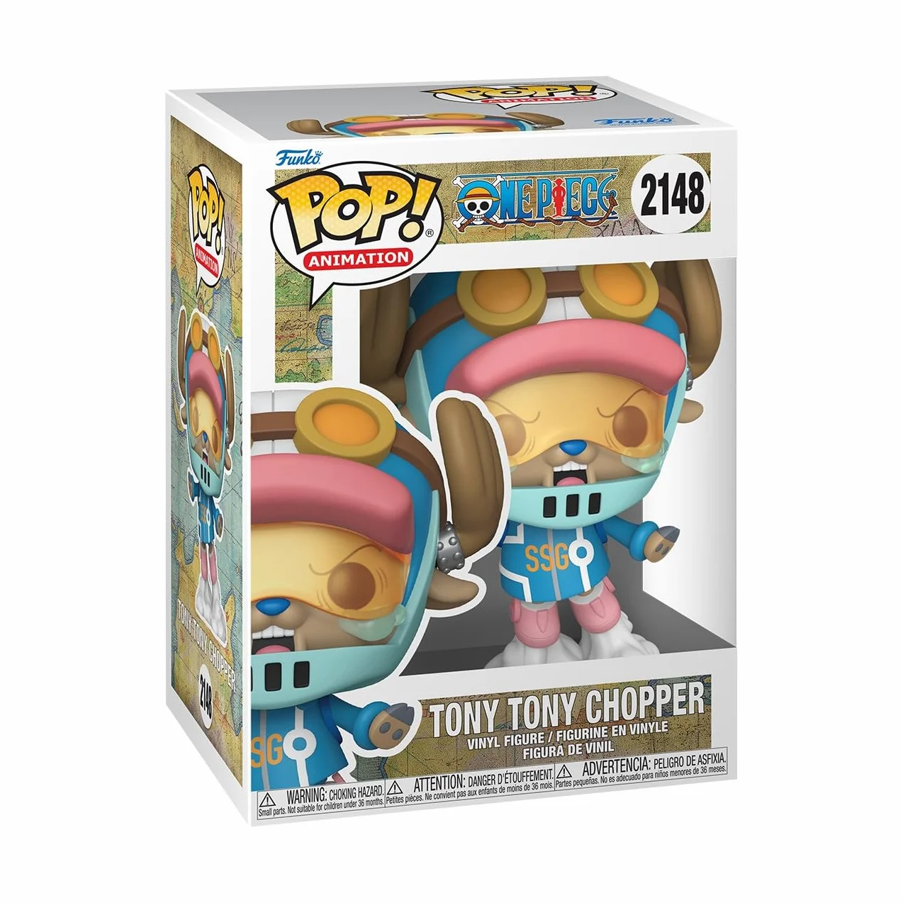 Funko Pop! One Piece Tony Chopper Egghead Figurine Vinyle Collection Officiel