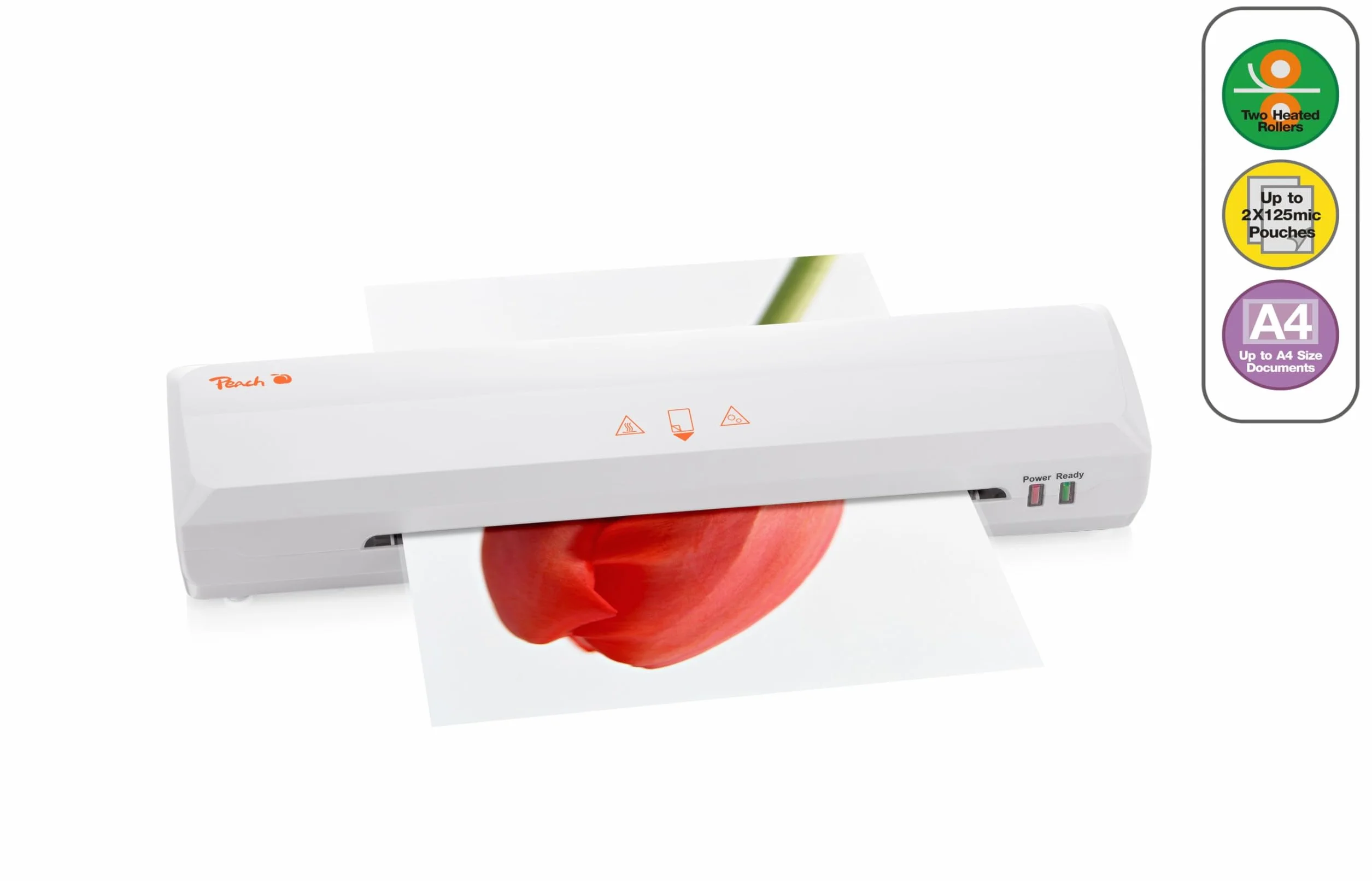 Peach PL707P Plastifieuse DIN A4 200 films plastification