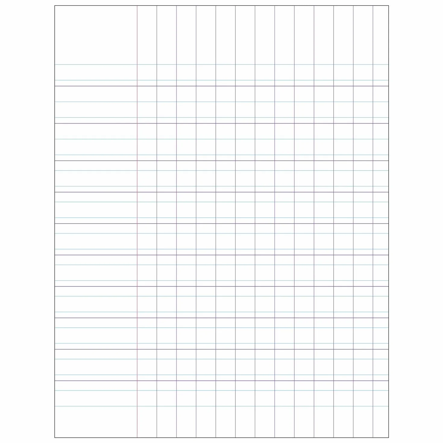 CONQUÉRANT Cahiers d'écriture 17x22cm 32P 90g Double Ligne 3/10 Lot de 2