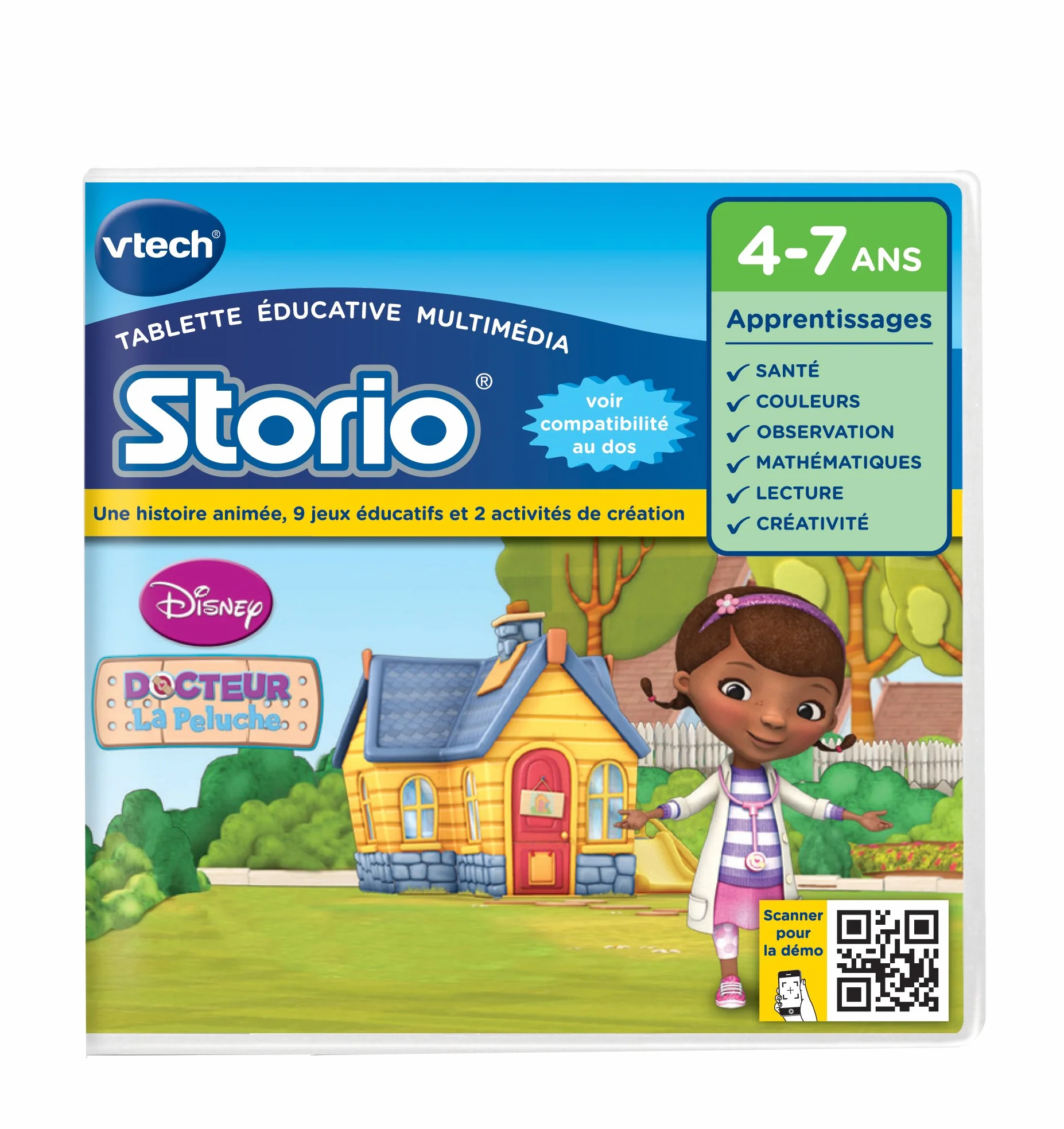 Vtech Storio 2 Docteur la Peluche Jeu éducatif